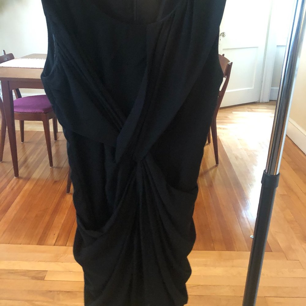 Black cocktail dress